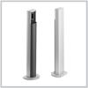 2 colonettes aluminium de 50 cm pour photocellule FTC,S