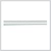 Lisse tubulaire diam. 90 en aluminium verni avec bride de fixation, long 3 M