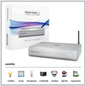 Home Center 2 FGHC2 868,4 Mhz, Couleur Noir