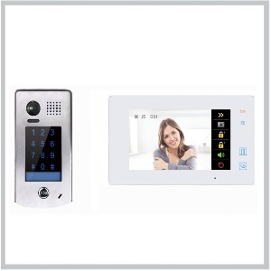Kit portier-vidéo avec clavier a code