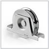 Roue gorge en V, galvanisées avec support à visser D98-H73-A20-B33-V92-350Kg